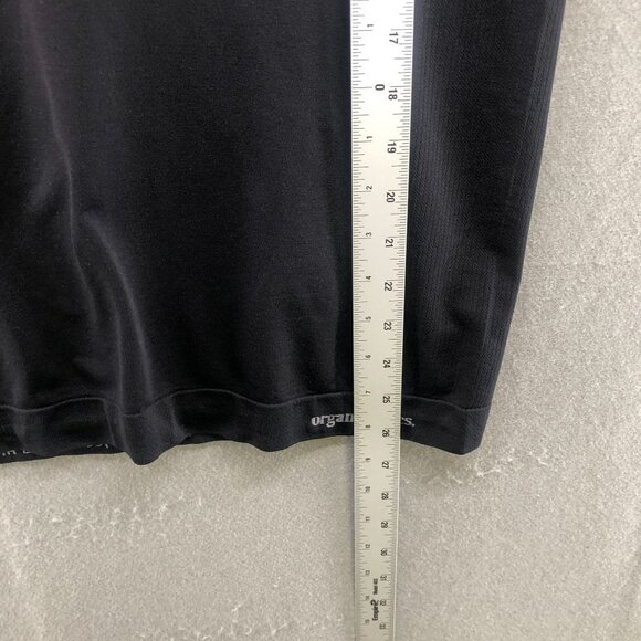 Organic Basics Active T Shirt Mens S-M Black Short Sleeve Nylon Hiking Biking - Picture 10 of 10